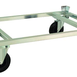 Verzinkter Palettenwagen mit Palettenhalter